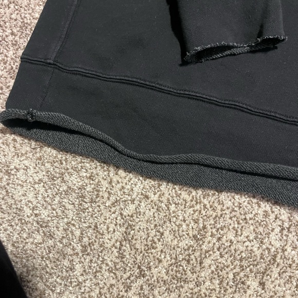 Aerie Soft & Cozy Oversized Sweatshirt Women’s Small Black - Picture 6 of 15